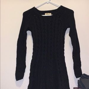 Knitted Long Sleeve Hollister Dress